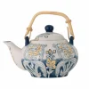 Best Myah Floral Teapot with Teastrainer, 15cm Tableware Brands