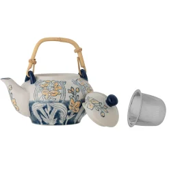 Best Myah Floral Teapot with Teastrainer, 15cm Tableware Brands
