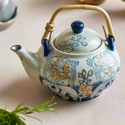 Best Myah Floral Teapot with Teastrainer, 15cm Tableware Brands