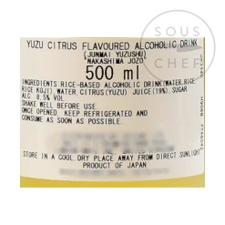 New Shiroku Yuzushu, 500ml Ingredients Brands|Japanese Ingredients