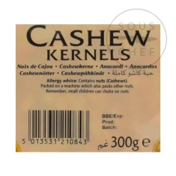 Outlet Cashews, 300g Ingredients Brands|Indian Ingredients