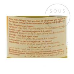 Outlet Ginger Paste, 190g Indian Ingredients|Sauces & Condiments