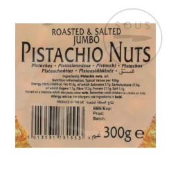 Sale Roasted & Salted Pistachios, 300g Ingredients Brands|Indian Ingredients