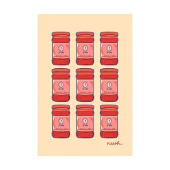 Clearance Chilli Crisp Tea Towel Kitchen Textiles & Clothing