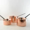 Clearance Copper Saucepan with Lid Made In The Uk|Pots & Pans