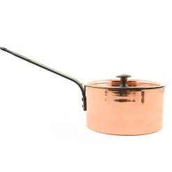 Clearance Copper Saucepan with Lid Made In The Uk|Pots & Pans