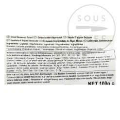 New Dried Seaweed Salad, 100g Ingredients Brands|Japanese Ingredients