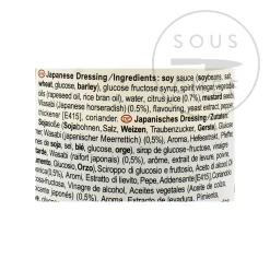 Sale Japanese Dressing, 1L Ingredients Brands|Japanese Ingredients
