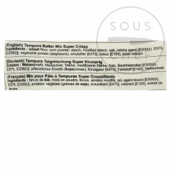 Outlet Tempura Batter Mix Super Crispy, 1.5kg Japanese Ingredients|Sauces & Condiments