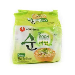 Outlet Veggie Soon Ramyun Multi Pack Noodles, 5 x 112g Ingredients Brands|Korean Ingredients