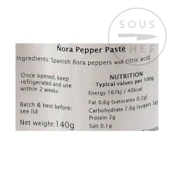 Nora Pepper Paste, 140g Spanish Ingredients|Sauces & Condiments