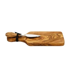 Clearance Olive Wood Cheese Board Set Tableware Brands|Table Setting