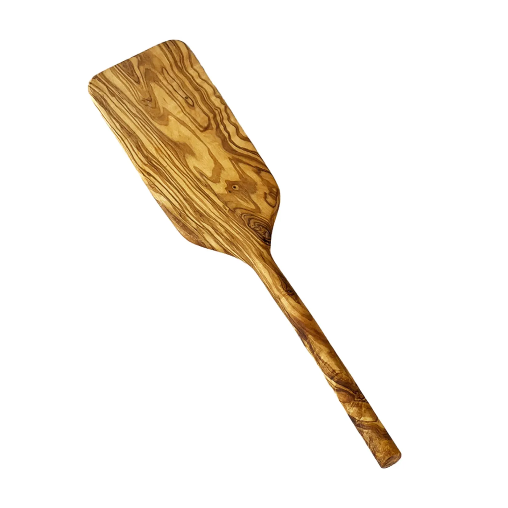 Clearance Olive Wood Long Spatula, 30cm Kitchen Tools & Utensils