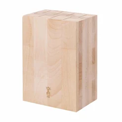Online Beechwood Knife Block, 9 Slot Kitchen Knives