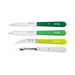 Online Kitchen Essentials 4 Knife Set - Greens French Ingredients|Kitchen Knives