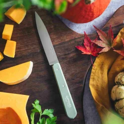 New No 112 Sage Beechwood Handle Paring Knife, 10cm Kitchen Knives