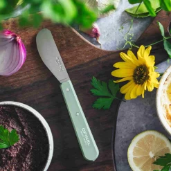 Sale No 117 Sage Beechwood Handle Spreading Knife, 6cm Tableware Brands|Cutlery