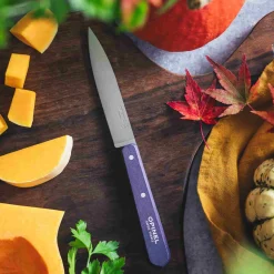 Discount No 112 Violet Beechwood Handle Paring Knife, 10cm Kitchen Knives