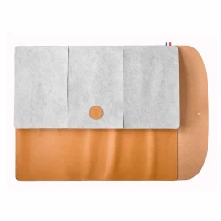 Reclaimed Leather 8 Slot Knife Roll Kitchen Knives