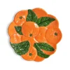Hot Orange Ceramic Plate, 23.5cm Tableware Brands|Plates