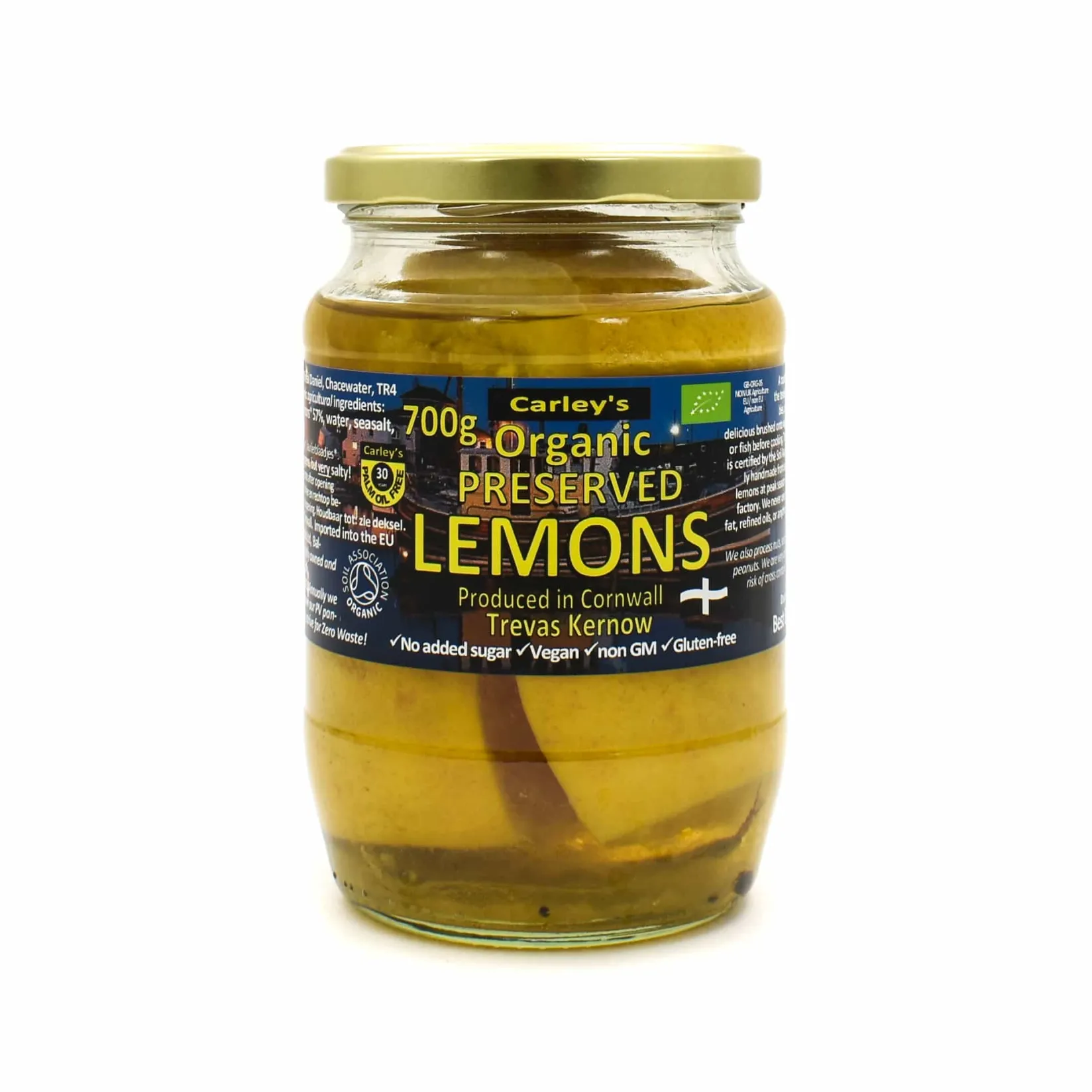 Organic Preserved Lemons, 700g Middle Eastern Ingredients|Sauces & Condiments