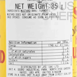 Hot Oriental Hot Mustard Powder, 85g Ingredients Brands|Sauces & Condiments
