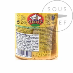 Bonito Tuna in Organic Olive Oil, 220g Ingredients Brands|Spanish Ingredients
