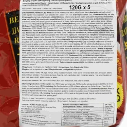 Clearance Jjampong Seafood Flavour Ramen Noodles, 5 x 120g Ingredients Brands|Korean Ingredients