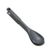 New Grey Silicone Chop & Stir Cooking Spoon Kitchen Tools & Utensils
