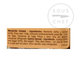 Online Valencia Quince Paste, 140g Ingredients Brands|Spanish Ingredients