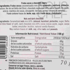 Discount Swiss Rocks Dark Chocolate, 70g Ingredients Brands|Spanish Ingredients