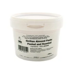 Outlet Sicilian Almond Paste Peeled and Roasted, 500g Italian Ingredients|Baking Ingredients