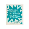 Clearance Parmesan Is Glitter Swedish Compostable Dishcloth Kitchen Textiles & Clothing