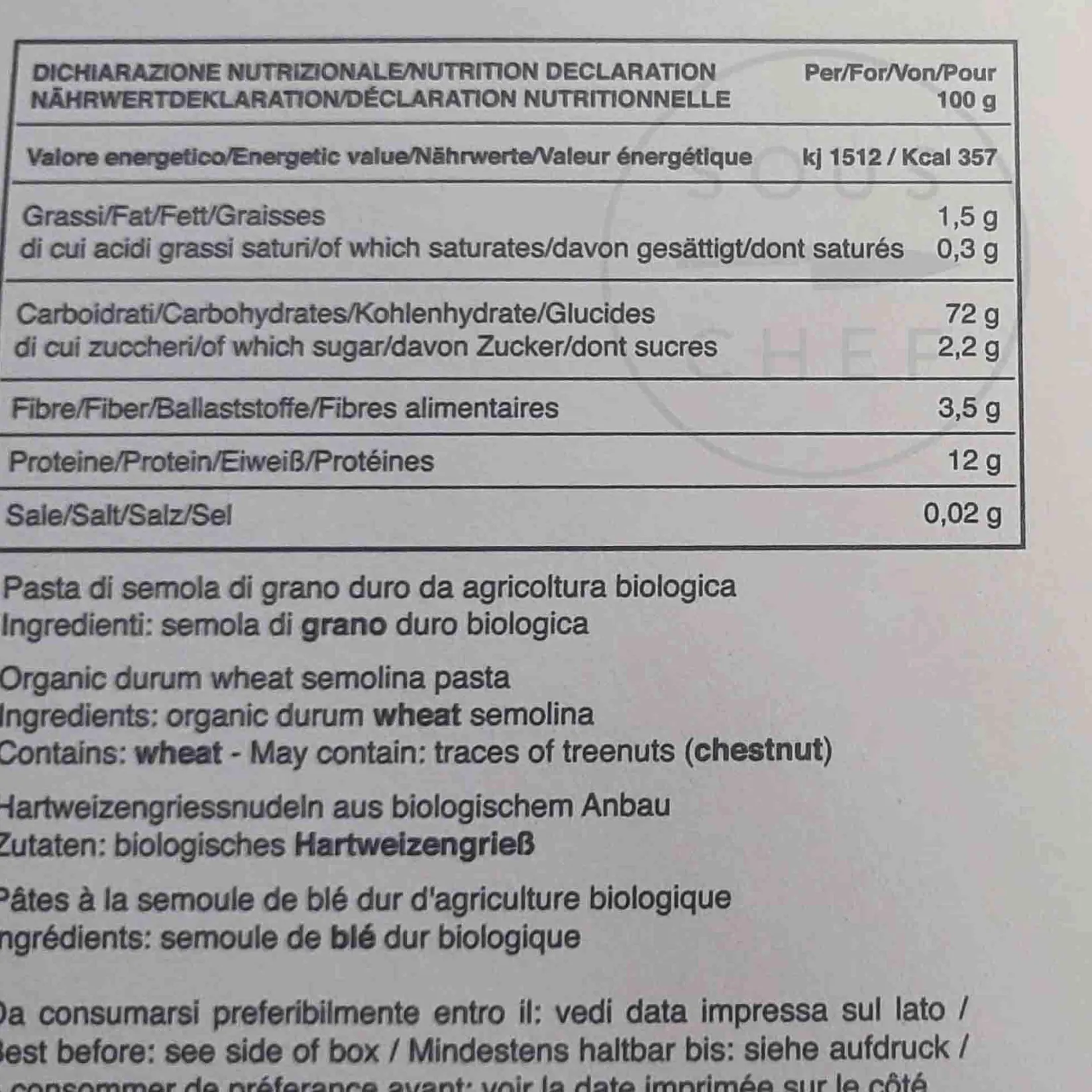 Clearance Bucatini, 500g Ingredients Brands|Italian Ingredients