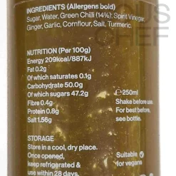 Ginger & Green Sweet Chilli Sauce, 250ml Ingredients Brands|Sauces & Condiments