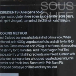 New Vegan Pad Thai Stir Fry Sauce, 190ml Ingredients Brands|Sauces & Condiments