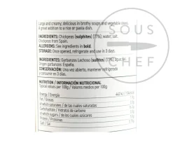 Sale Lechoso Large Chickpeas, 700g Spanish Ingredients|Pasta, Rice & Beans