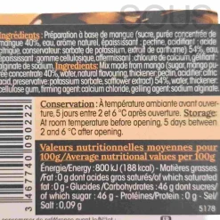 Discount Perles de Saveurs Mango Flavour Pearls French Ingredients|Baking Ingredients