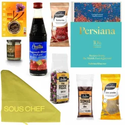 Persiana Cookbook Set Ingredients Brands|Middle Eastern Ingredients