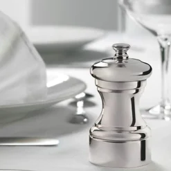 Clearance Mignonnette Silver Plated Pepper Mill, 10cm Table Setting|Kitchen Tools & Utensils