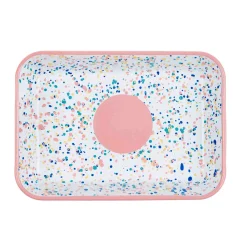 Hot Pink Dot Enamel Roasting & Serving Dish Baking Supplies & Equipment