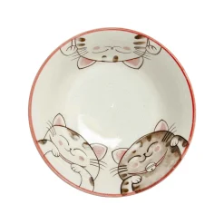 Online Pink Lucky Cat Japanese Noodle Bowl, 15cm Tableware Brands|Japanese Ingredients