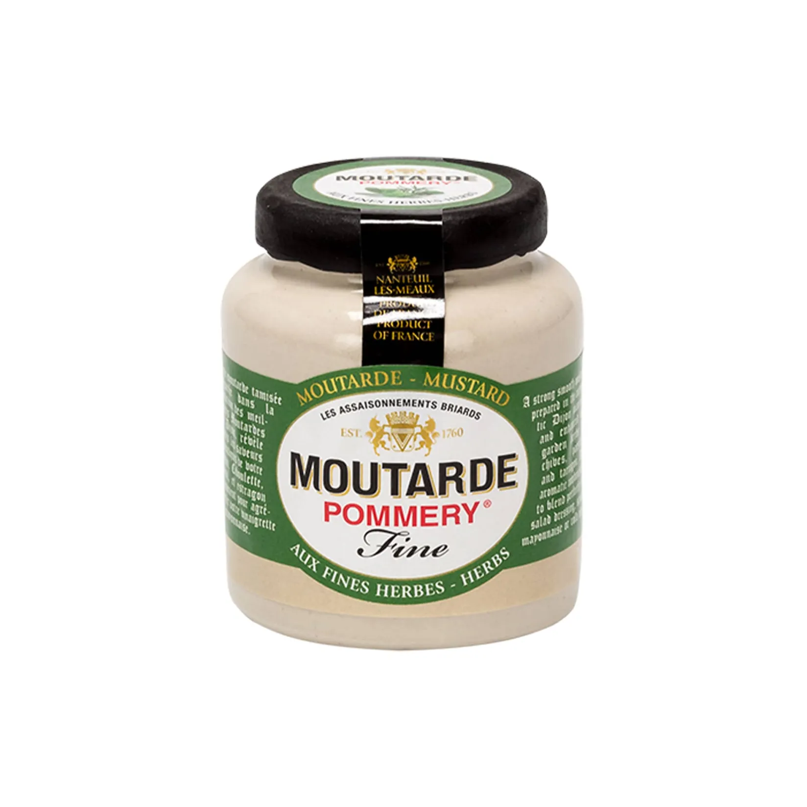 Sale Herb Mustard - Chives, Parsley & Tarragon 100g Ingredients Brands|French Ingredients