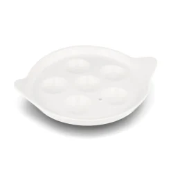 New Porcelain Snail Platter with 6 Compartments Tableware Brands|Canape Supplies