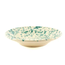 Discount Puglia Aquamarine Splatter Pasta Bowl, 29cm Italian Ingredients|Crockery & Dinnerware