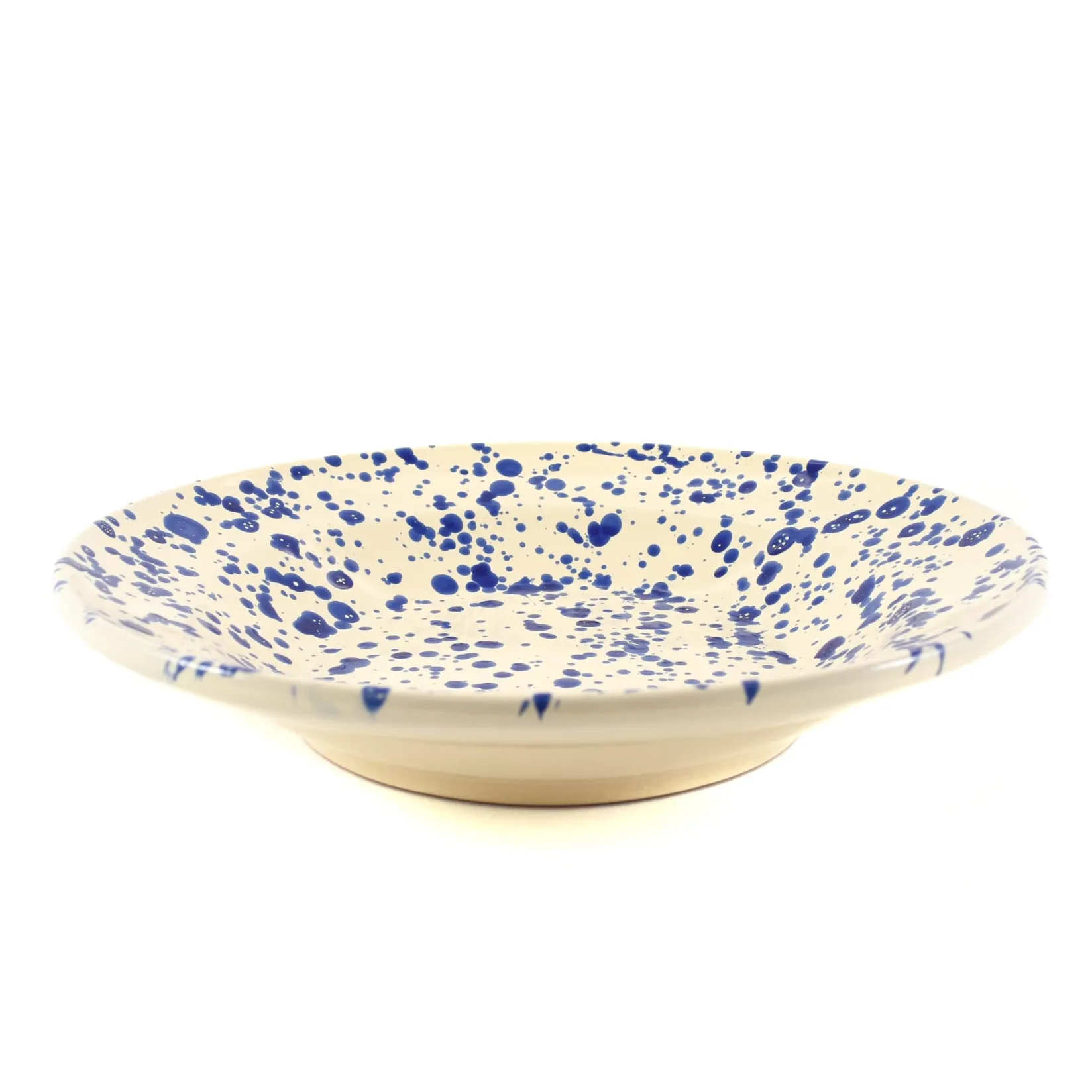 Clearance Puglia Blue Splatter Pasta Bowl, 29cm Tableware Brands|Italian Ingredients