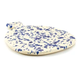 Hot Puglia Blue Splatter Serving Board, 25cm Tableware Brands|Italian Ingredients