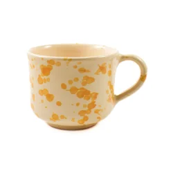 Outlet Puglia Dark Yellow Splatter Mug Crockery & Dinnerware|Tableware Brands