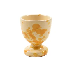 Best Puglia Dark Yellow Splatter Egg Cup Tableware Brands