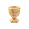 Puglia Lilac and Yellow Splatter Egg Cup Tableware Brands